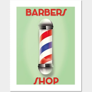 Barbers Shop Posters and Art